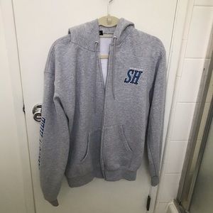 Shadow hill zip up hoodie